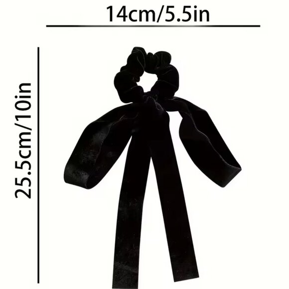 Bow Hair Scrunchie - Picture 2 of 2